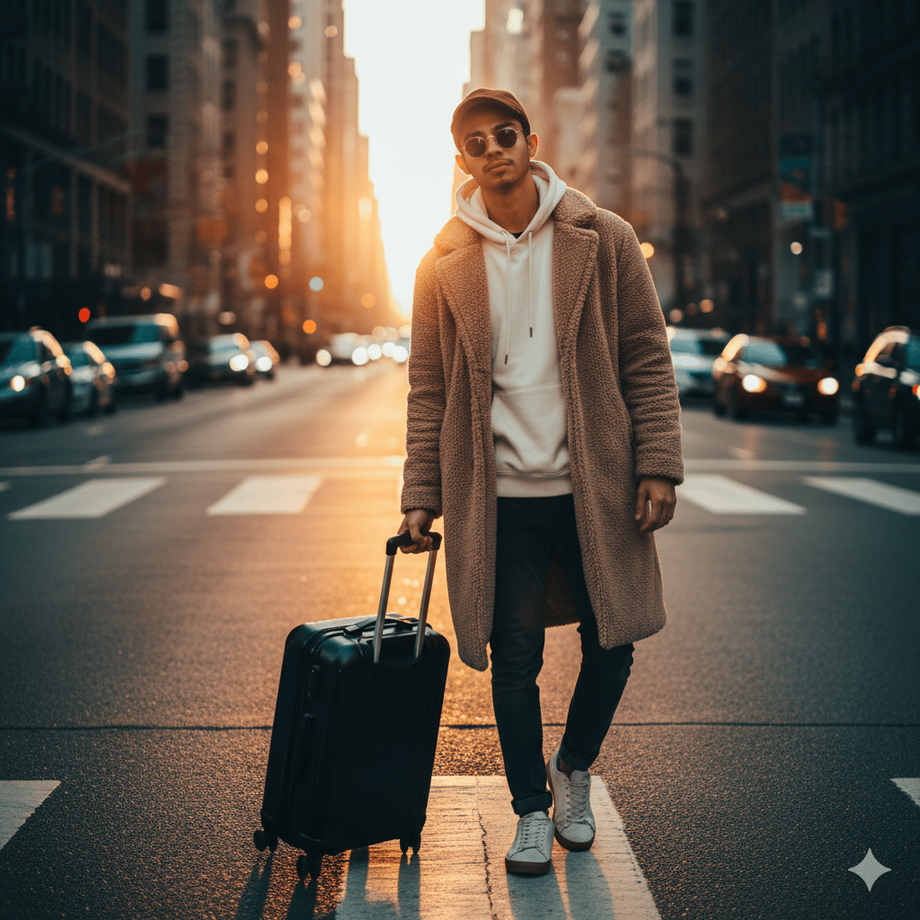 A shoot just before the sunrise