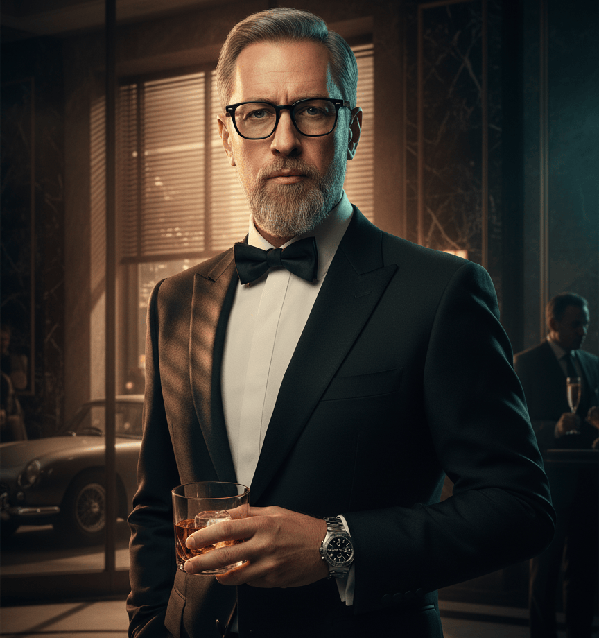 Agent 007 Modern Bond Portrait