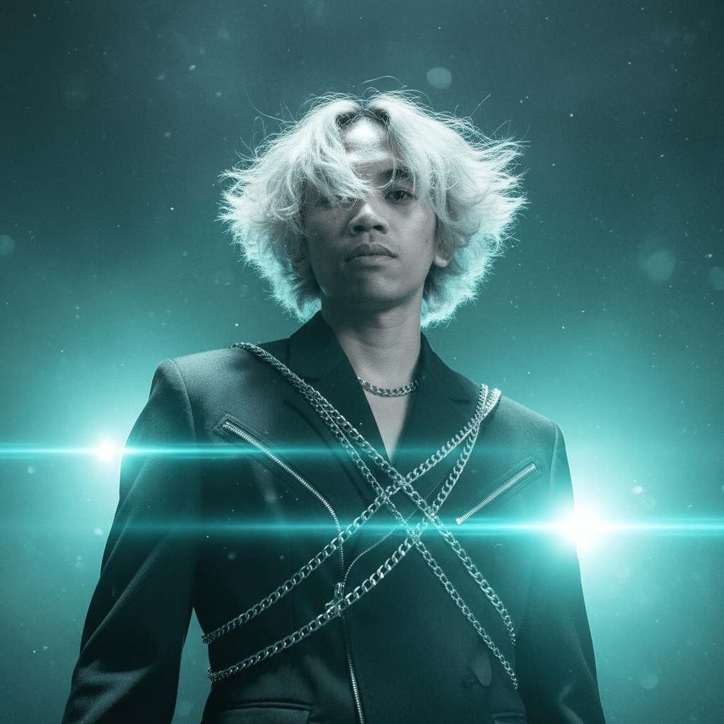 Anamorphic Lens Flare Portrait