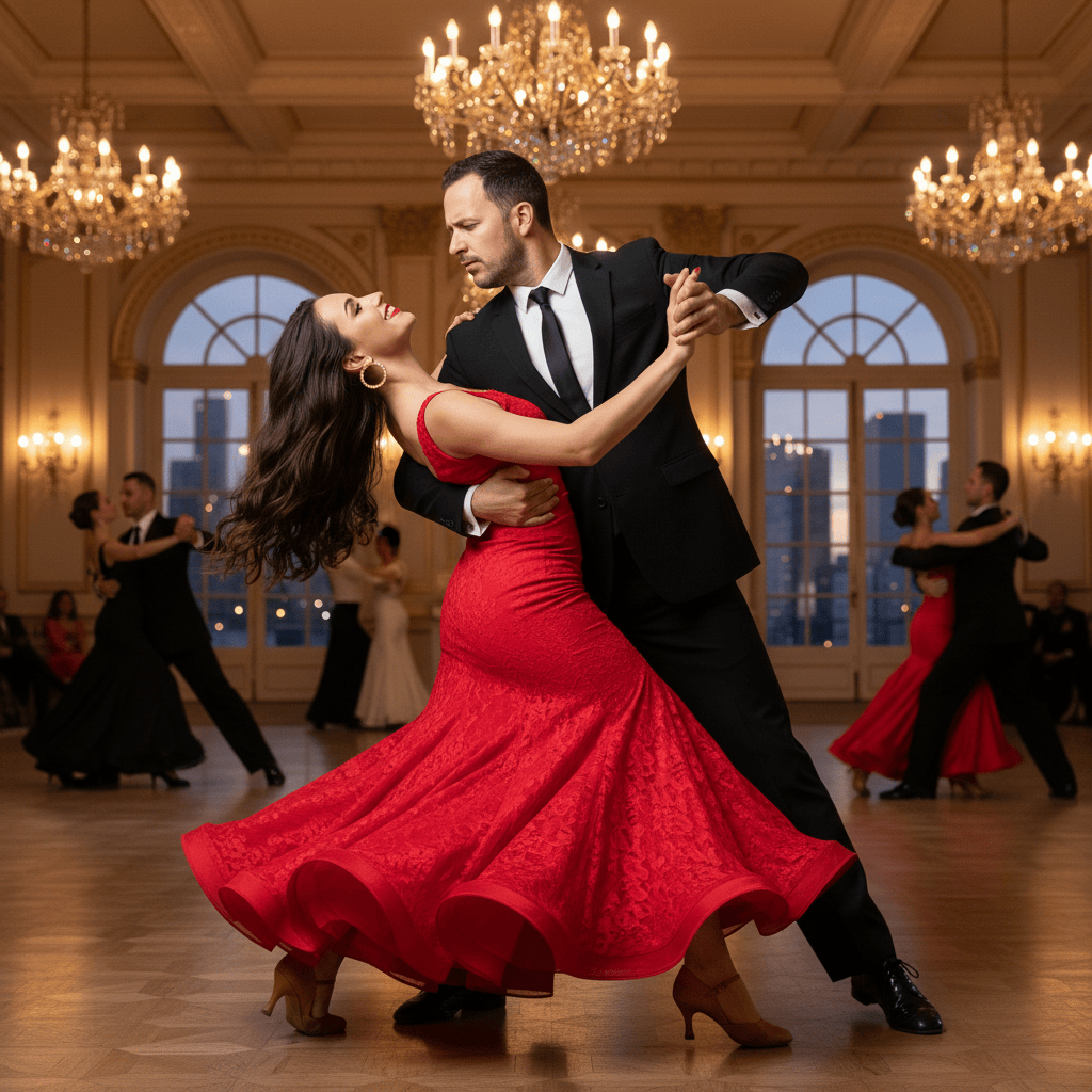 Ballroom Blaze: Passion in Motion