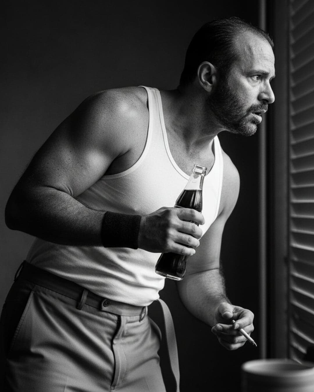 Black and White Portrait Cinematic