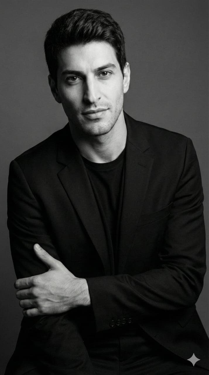 Blanco y Negro Elegante