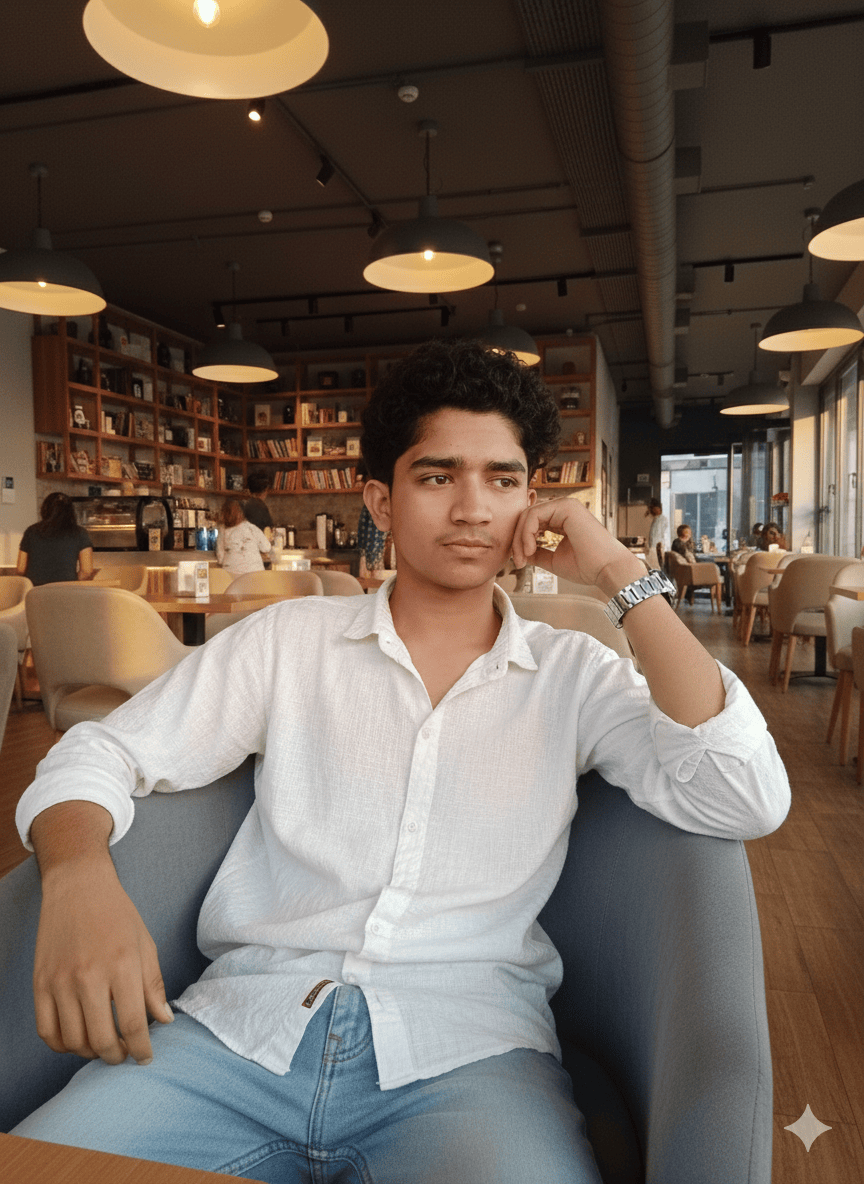 Cafe Aesthetic Portrait Chill Vibes