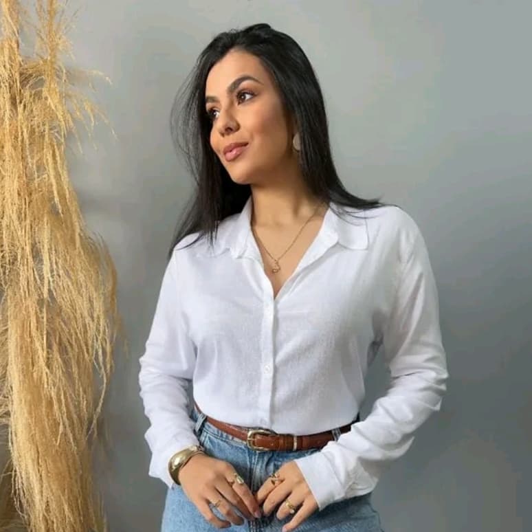 Camisa social feminina