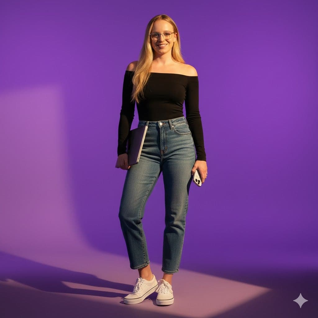 Casual Digital Content Creator Portrait