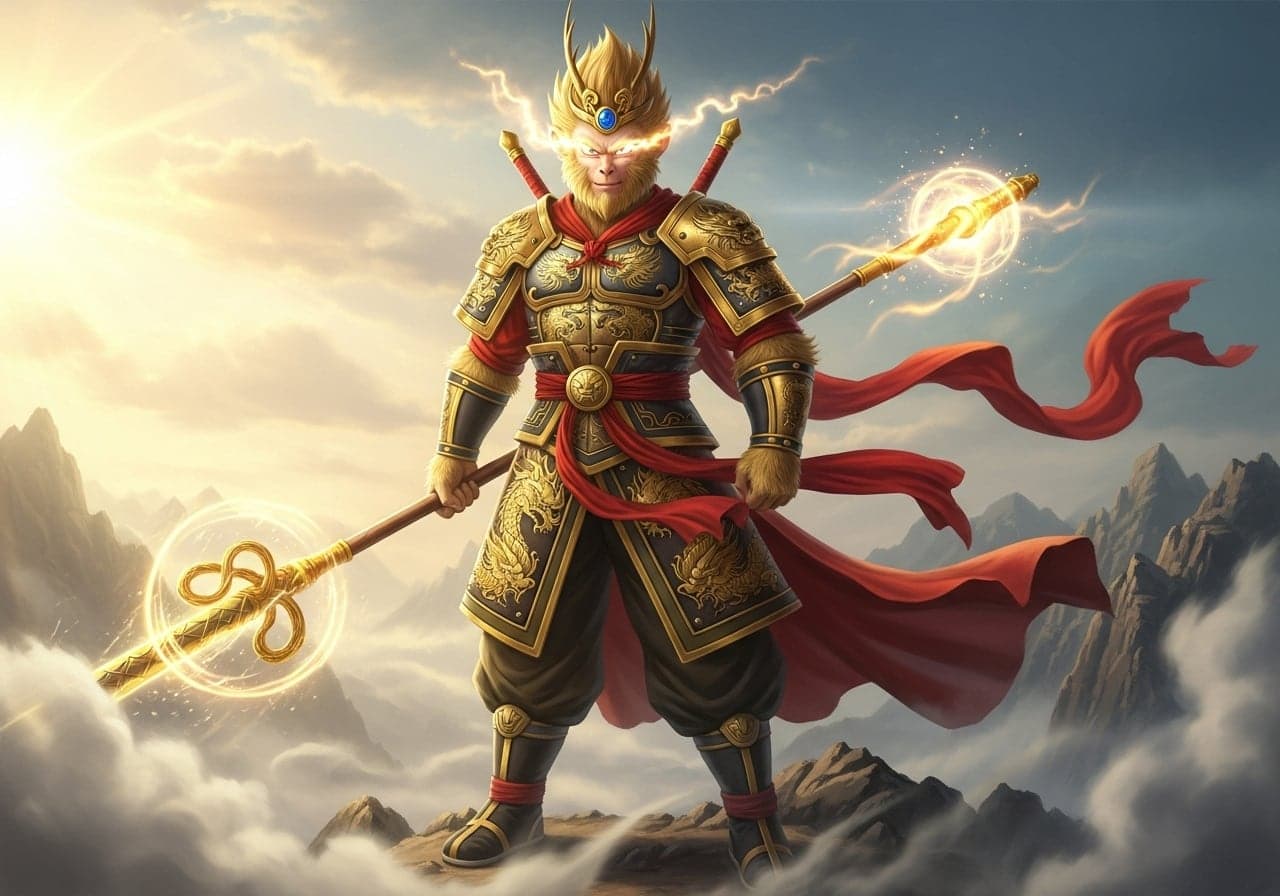 Chinese God GOKU, Sun Wukong