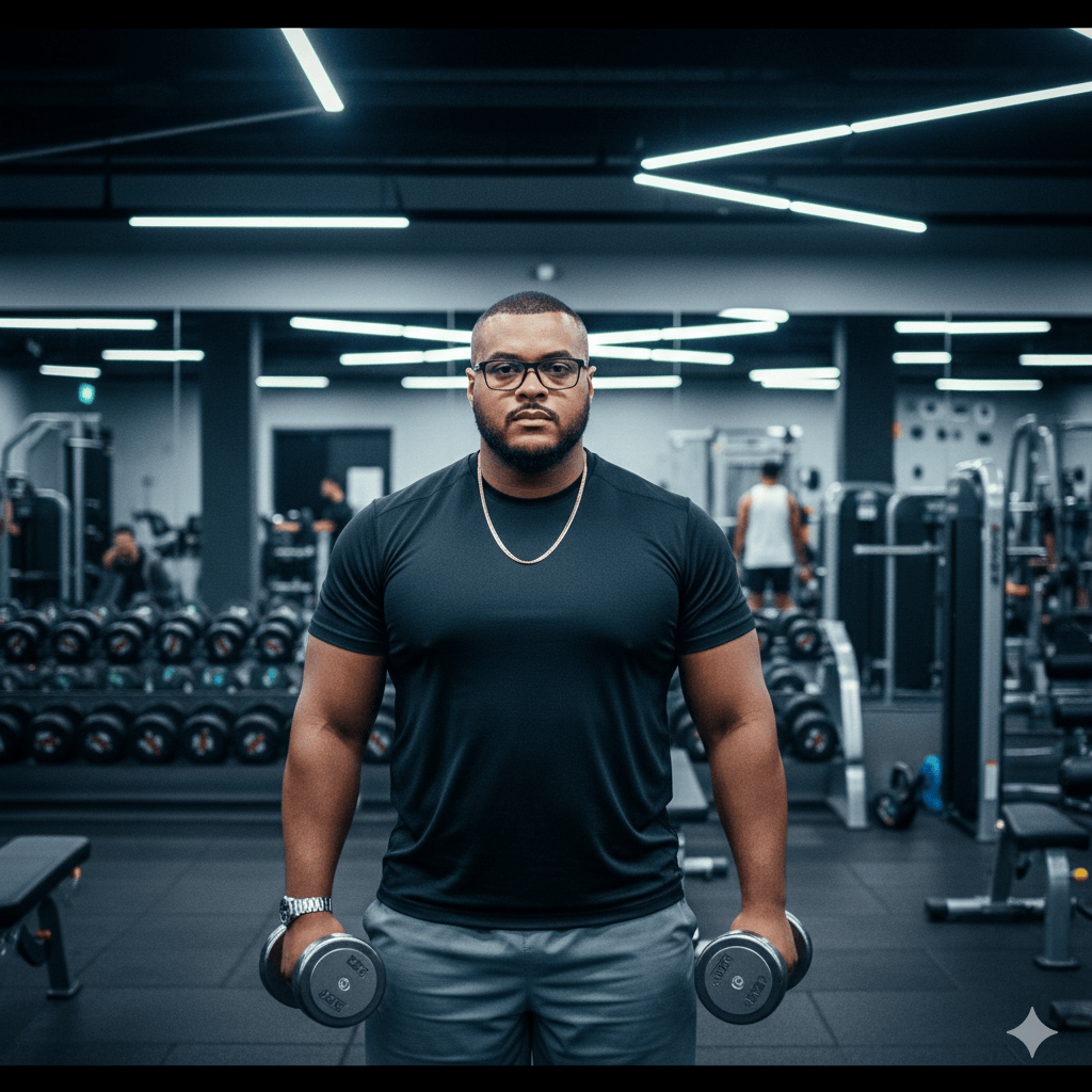 Cinematic Fitness Portrait