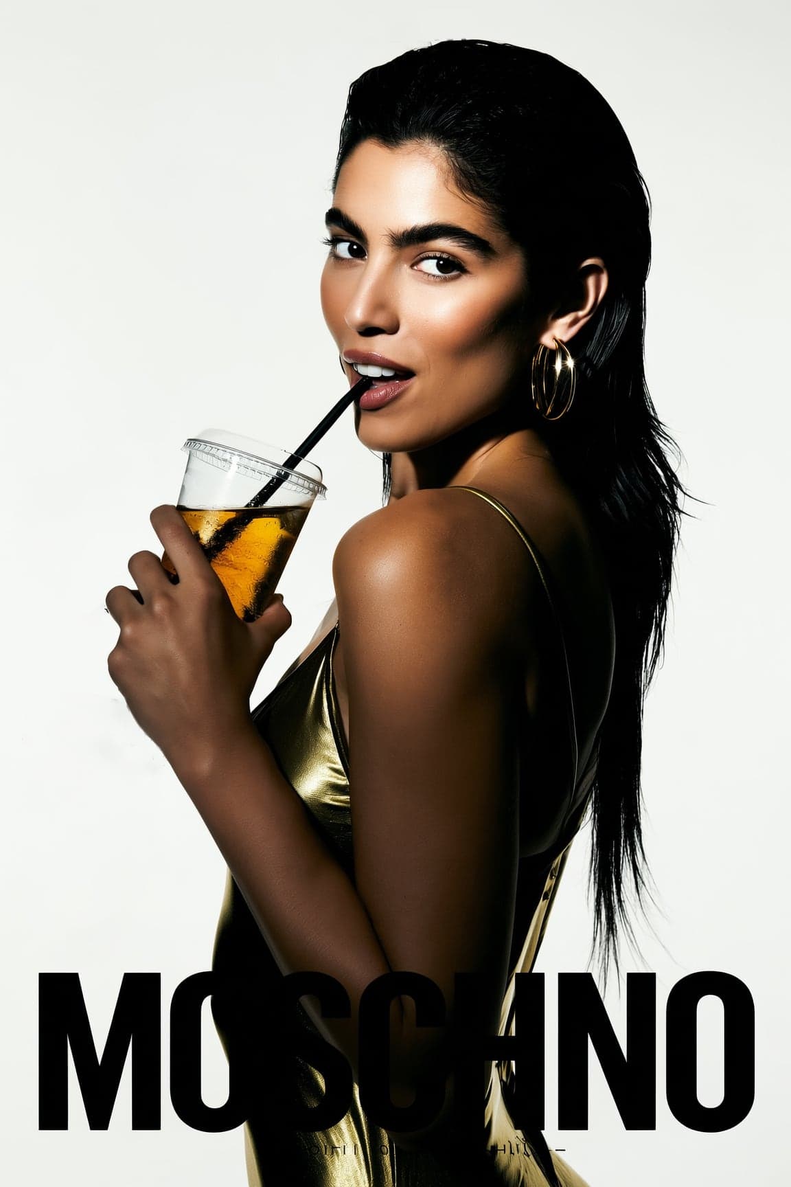 Contrast fashion editorial or promotion