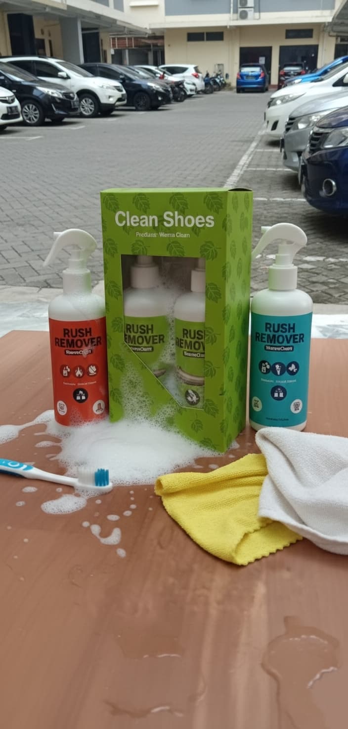 Dari box kosong menjadi gambar produk