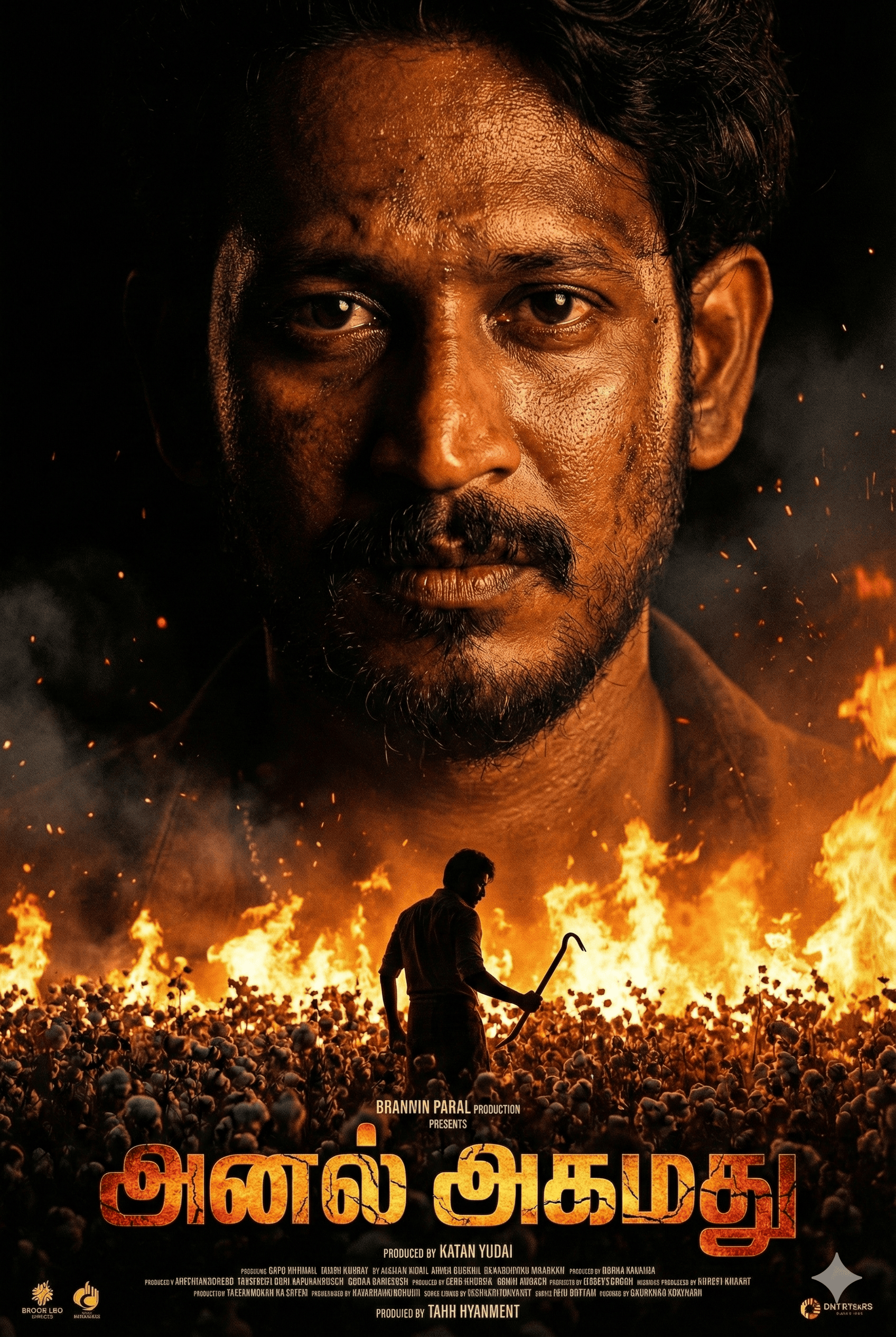 Dhanush Tamil Movie Poster "Kara" theme