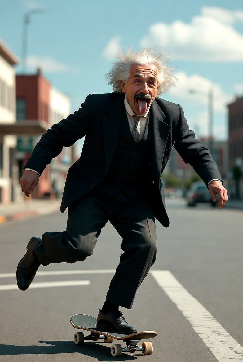 Einstein de skate