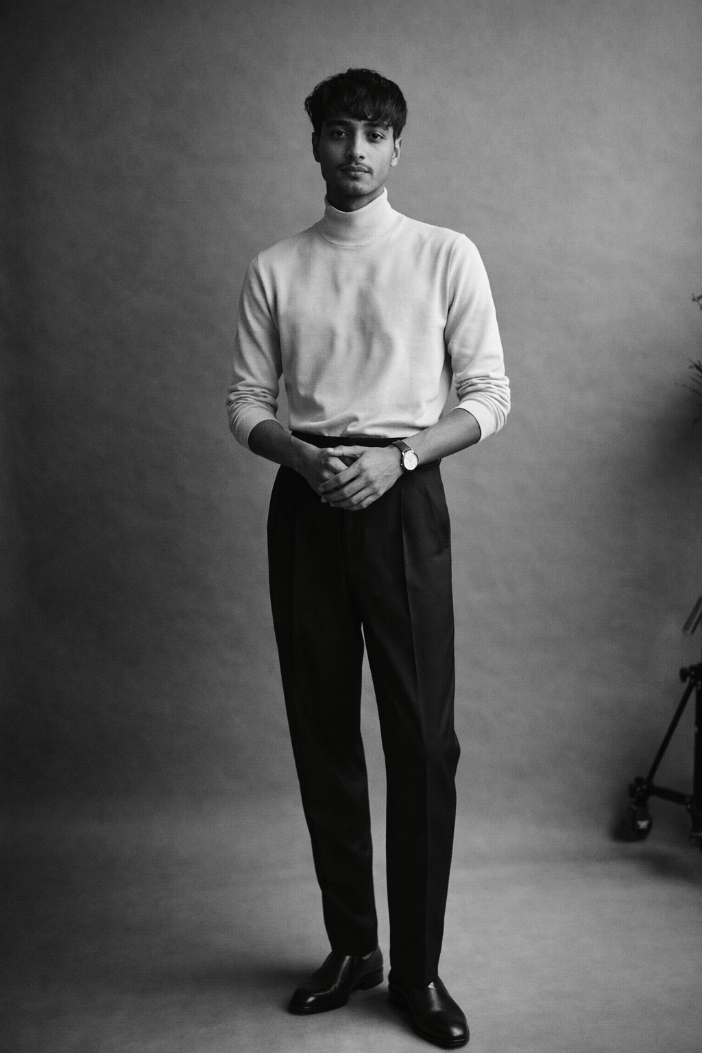 Elegant minimalism in black and white