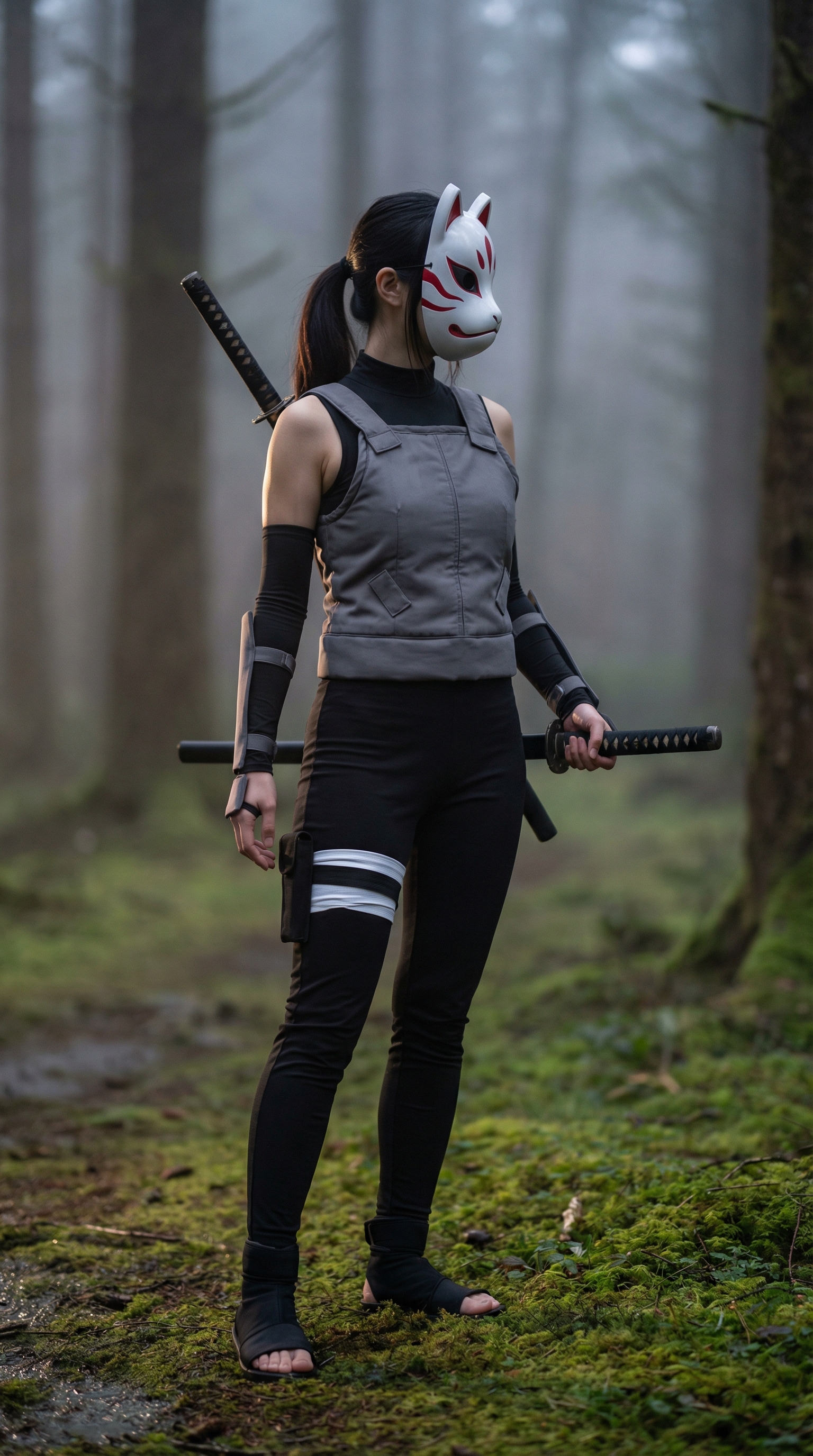 Elite masked black-ops shinobi unit.