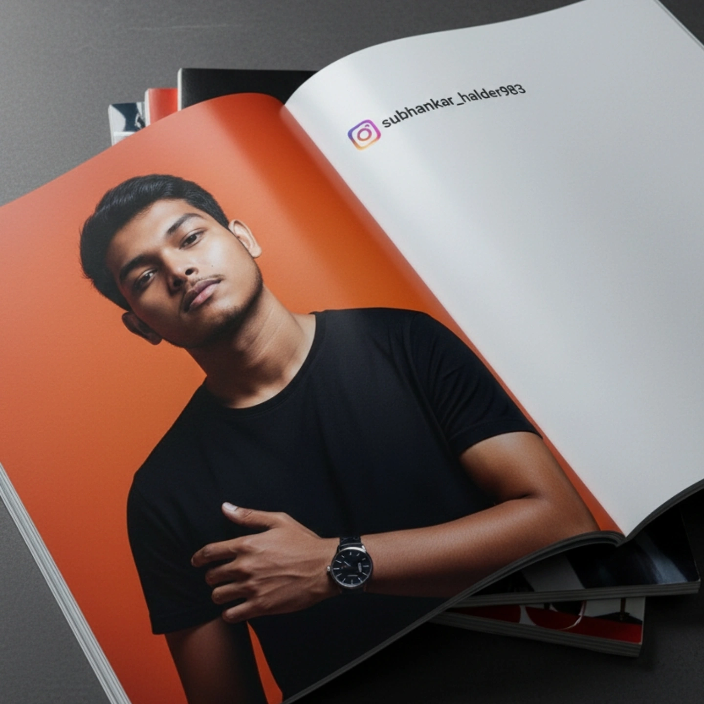 Fashion Magazine Editorial image