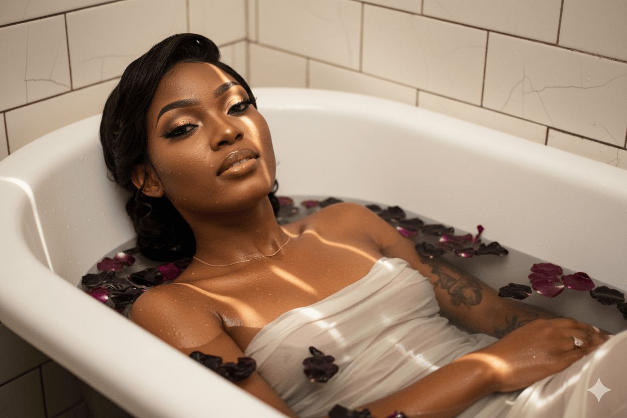 Fotos hiper-realistas de banheiros