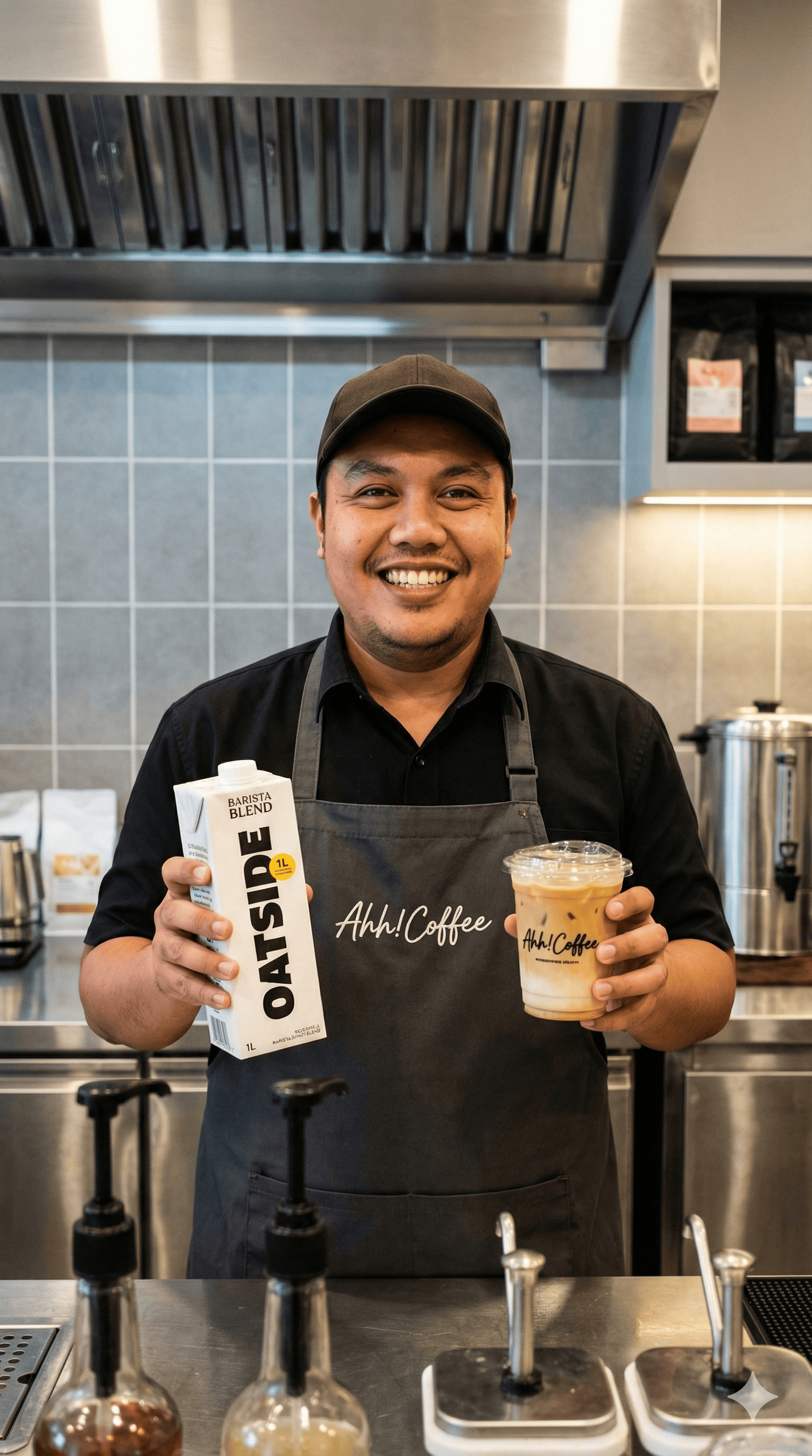 Friendly SouthEast Asia Barista
