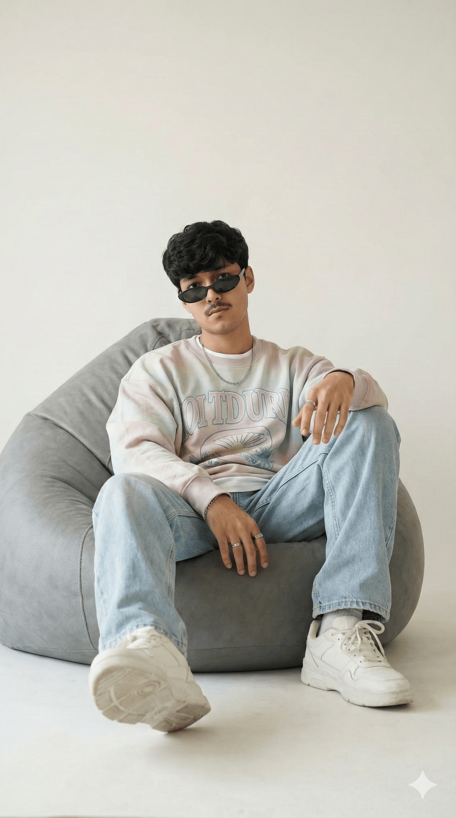 Gen-Z casual portrait