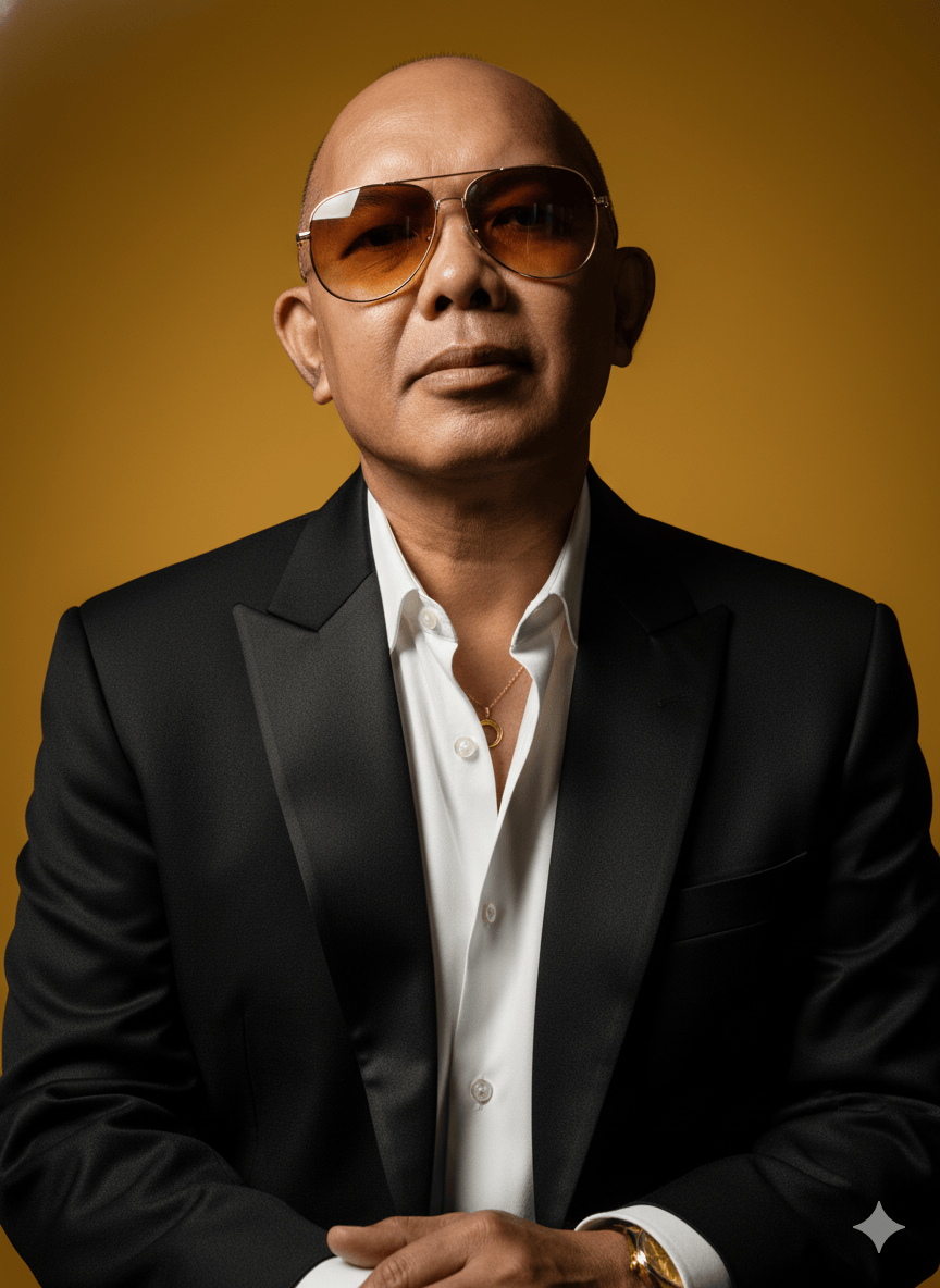 Golden Authority Portrait