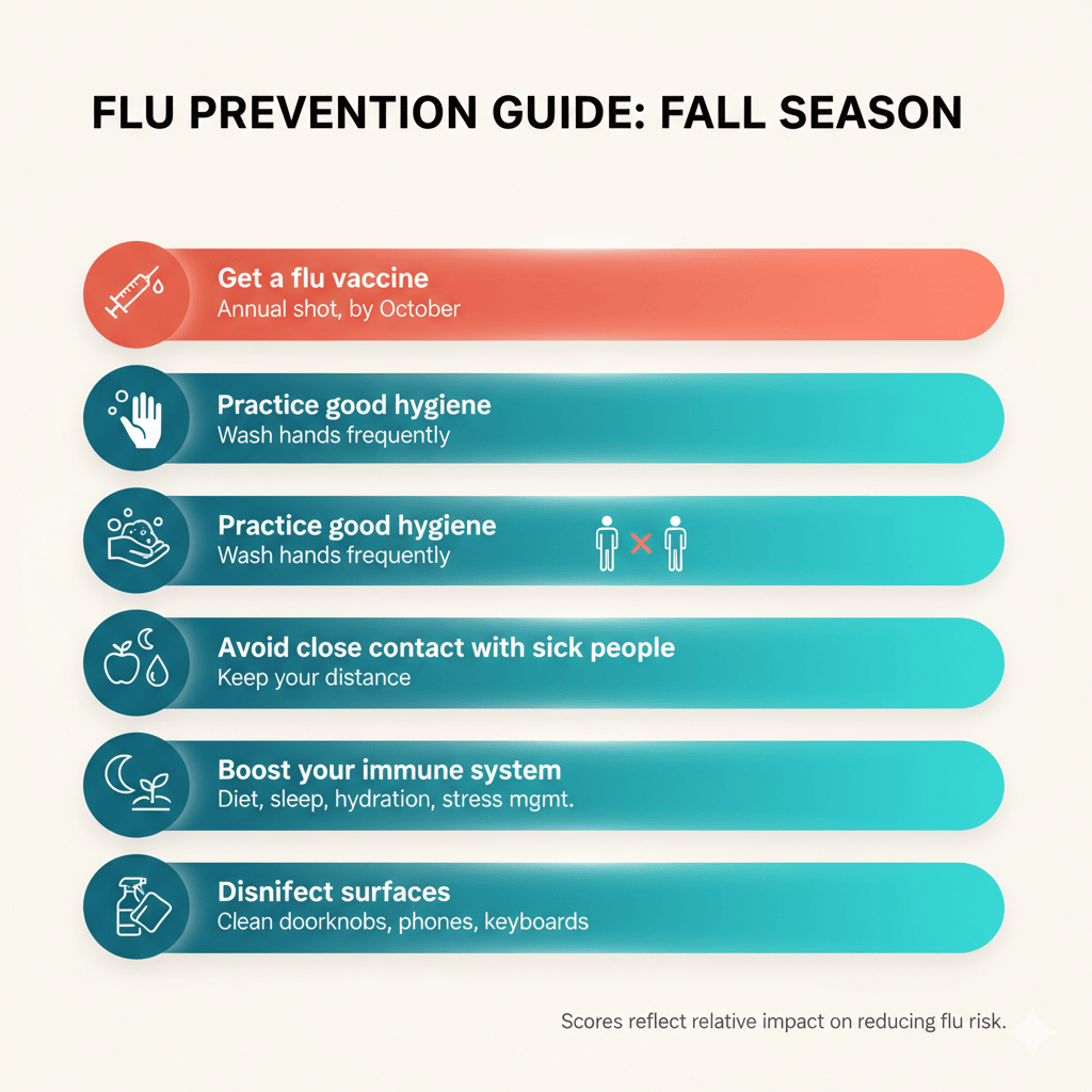 guide to preventing flu in the fall season