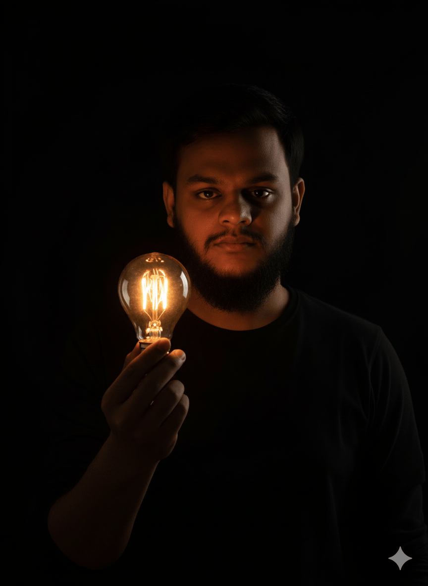 Handsome Portrait with Stylish Look