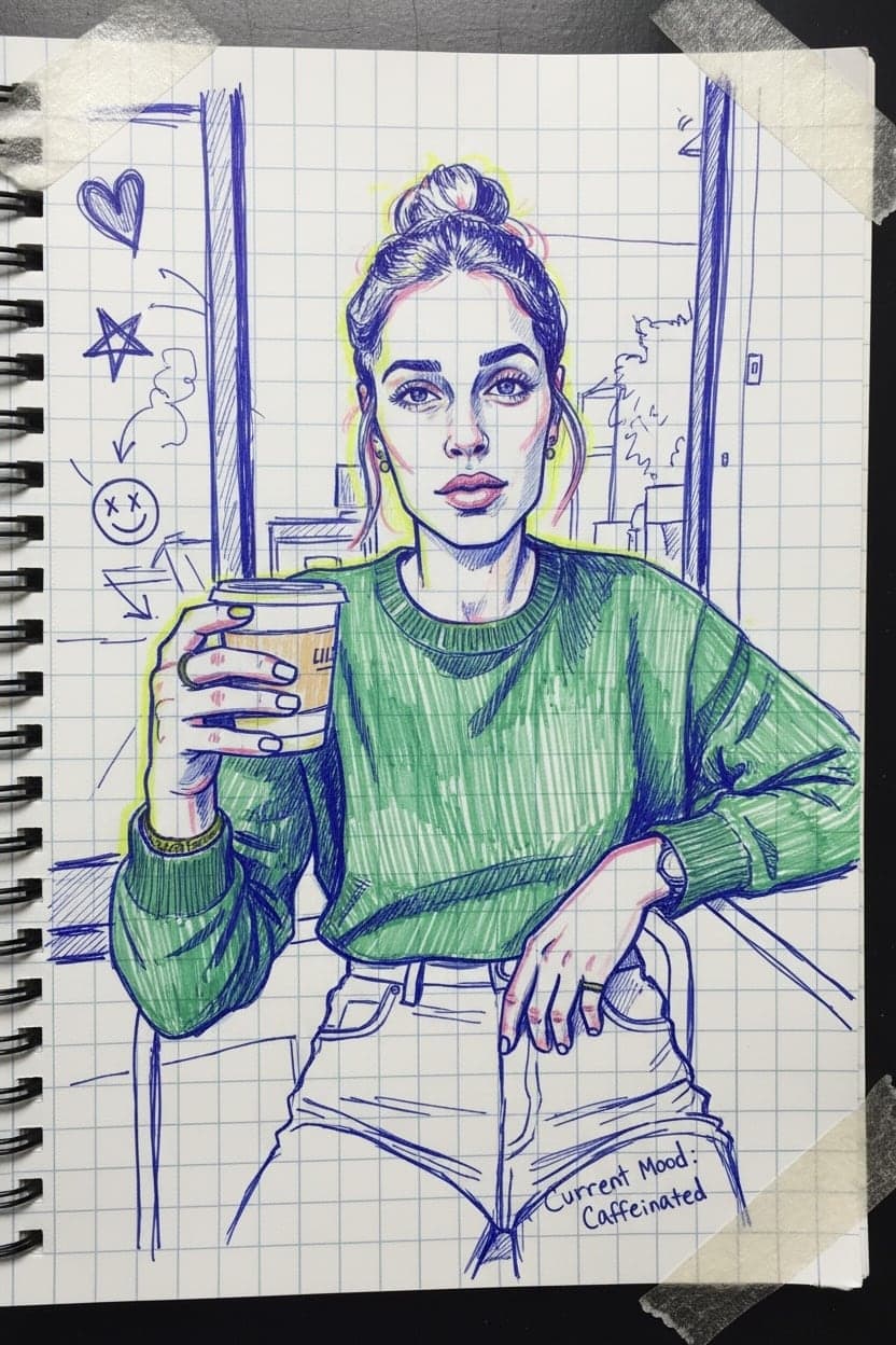 High school journal aesthetic