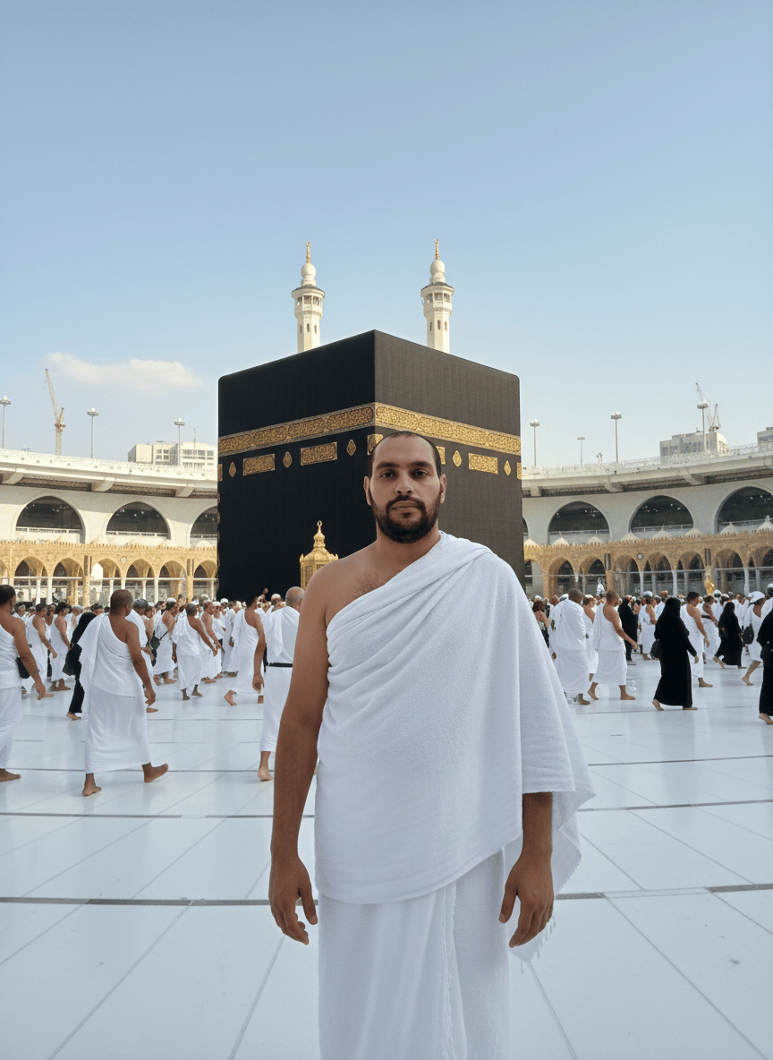 Holy Kaaba in Mecca