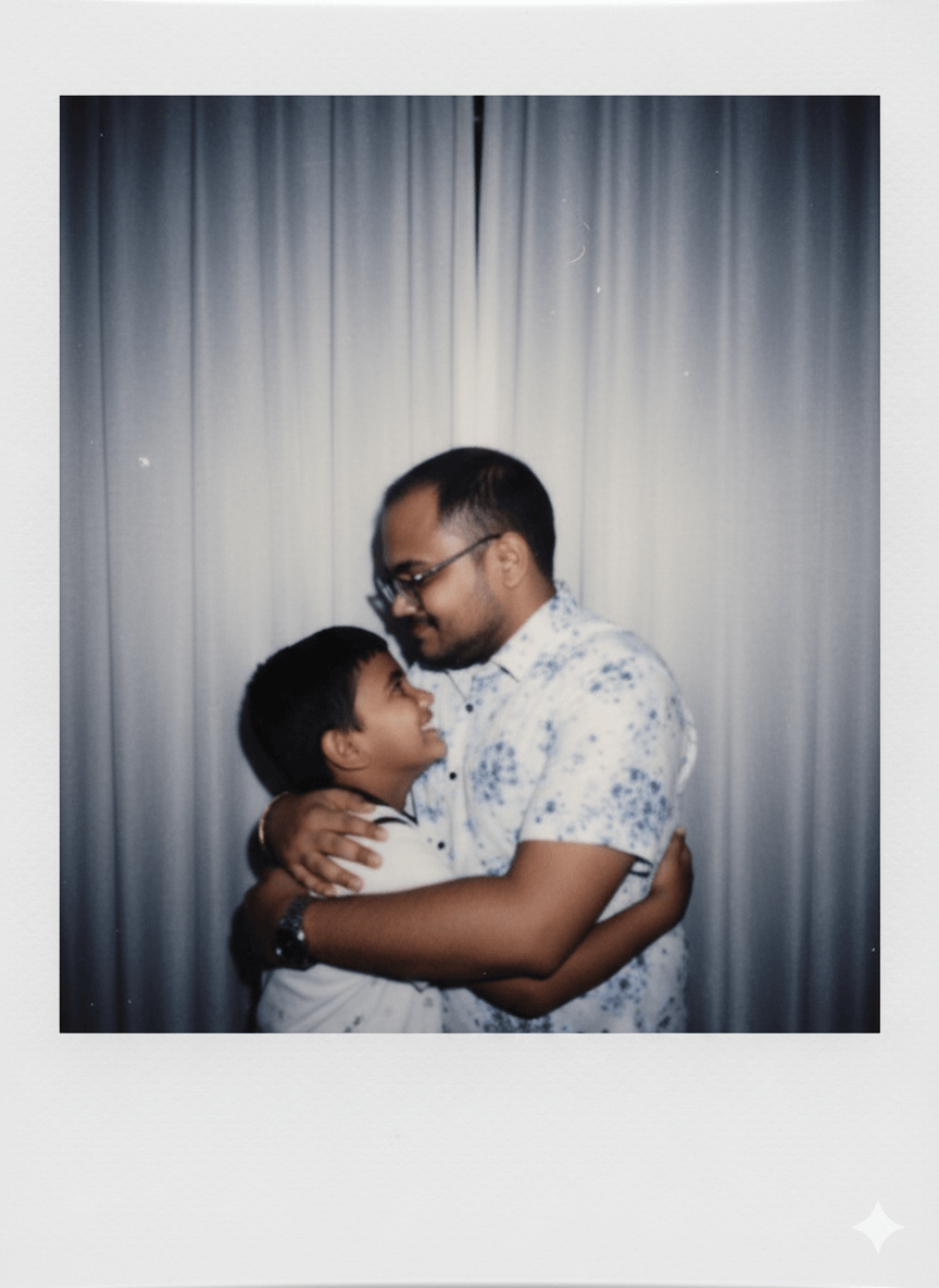 Hugging Younger Self