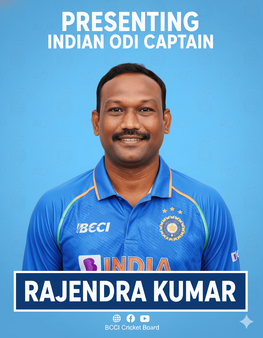 indian cricket captain announcement