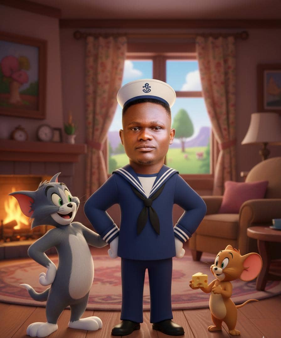 Krekku 3D Cartoon with Tom and Jerry