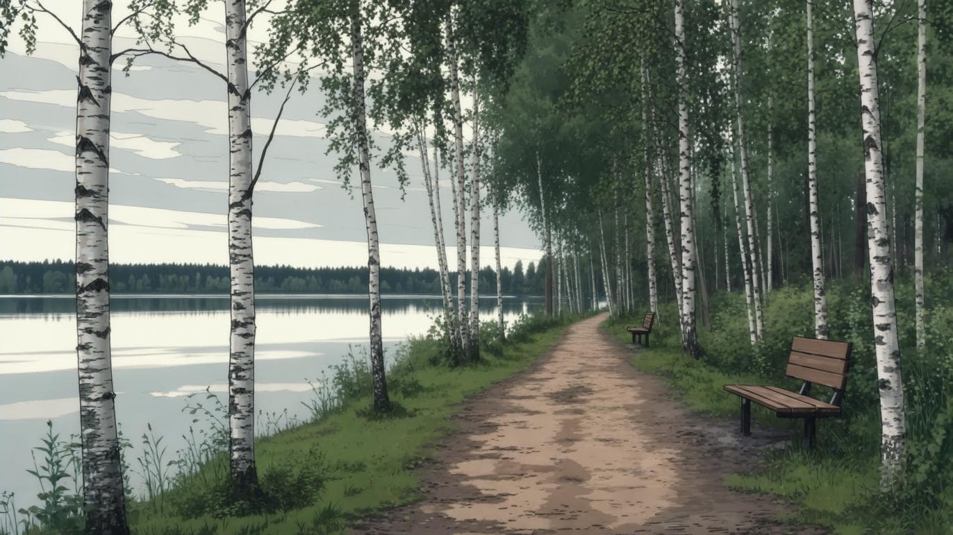 Lakeside Path Finland
