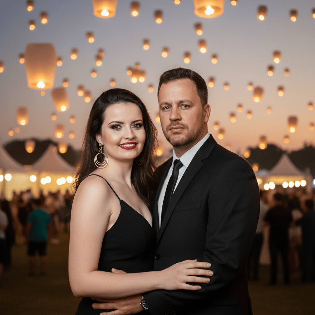 Lantern Lit Elegance: A Night of Wishes