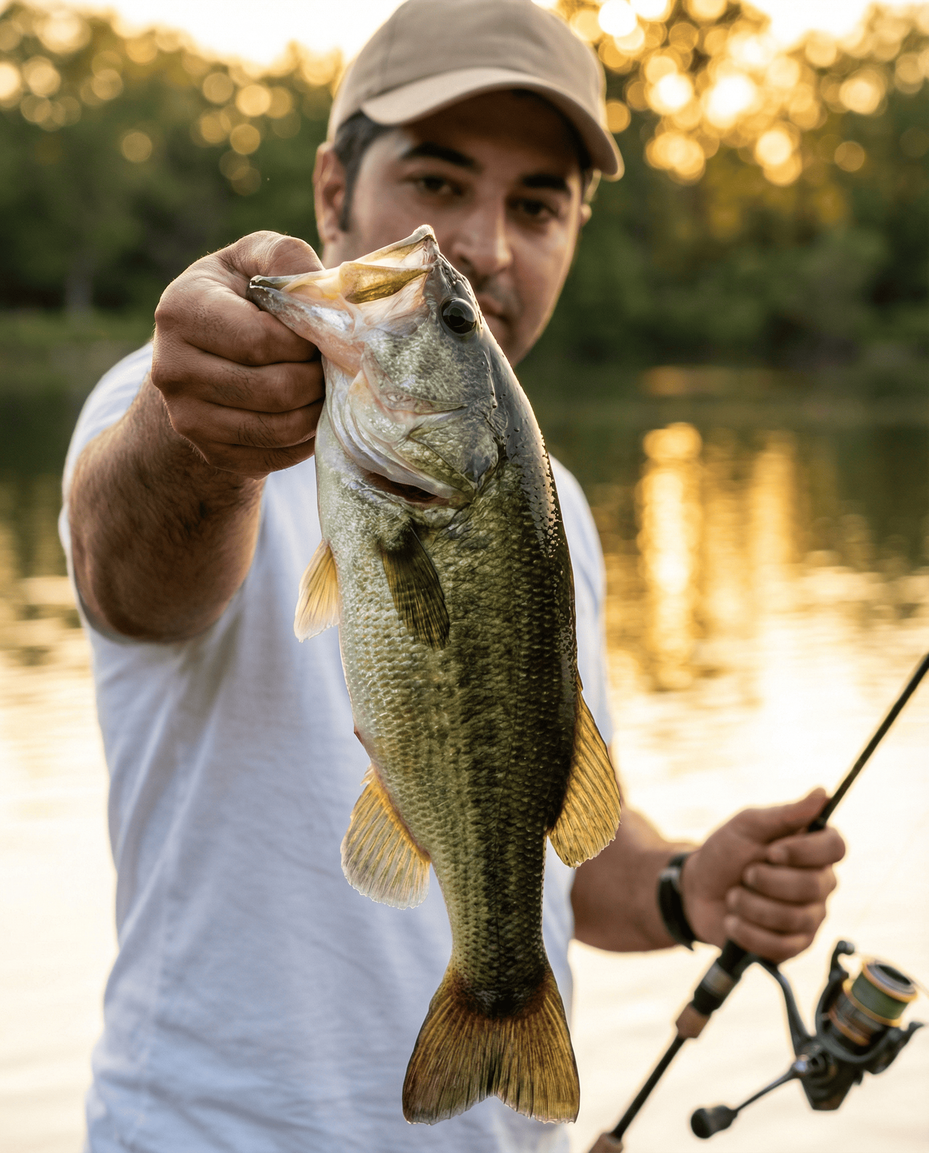 large largemouth bass