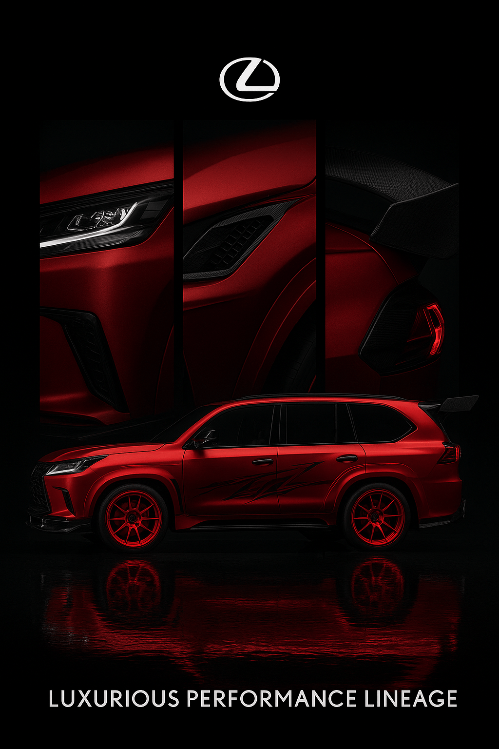 Lexus LX Bold Design and Performance