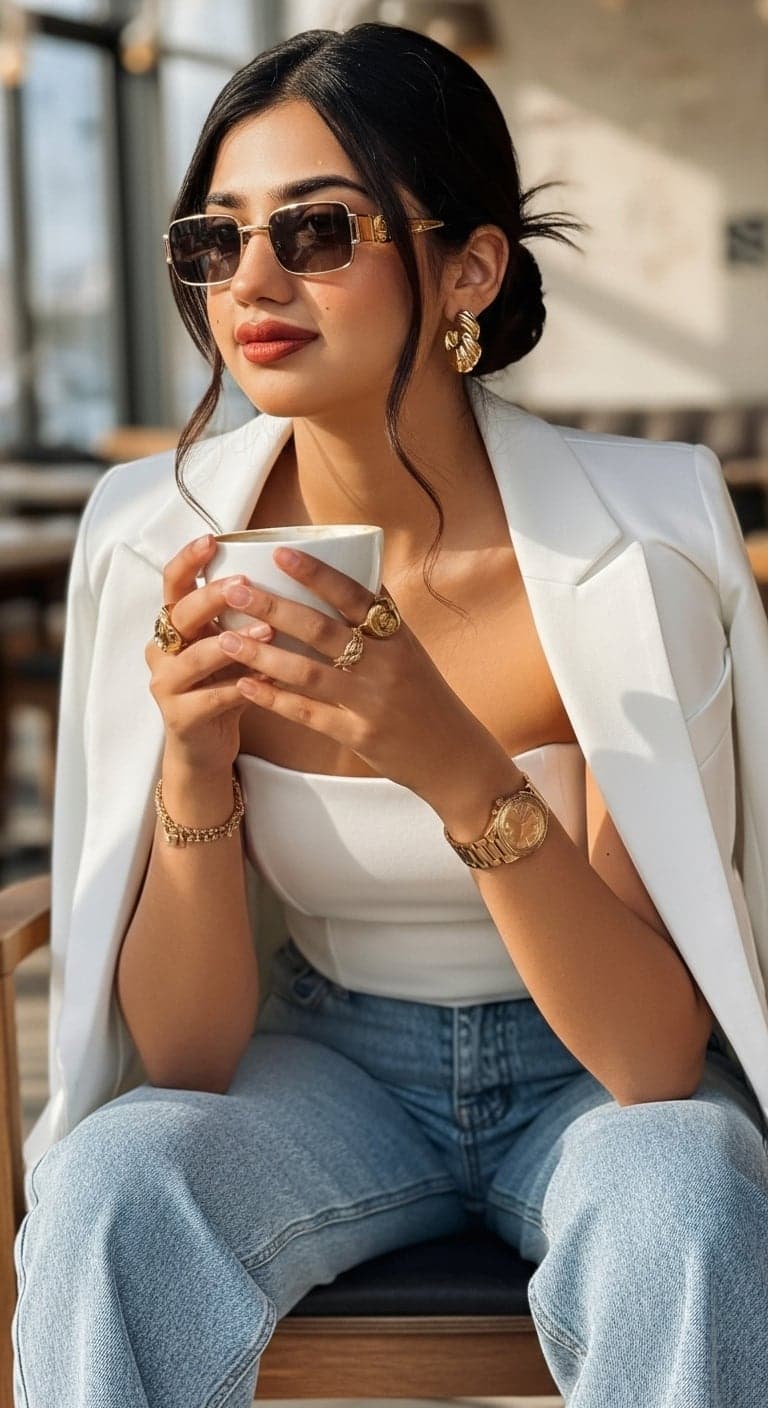 Lifestyle editorial portrait