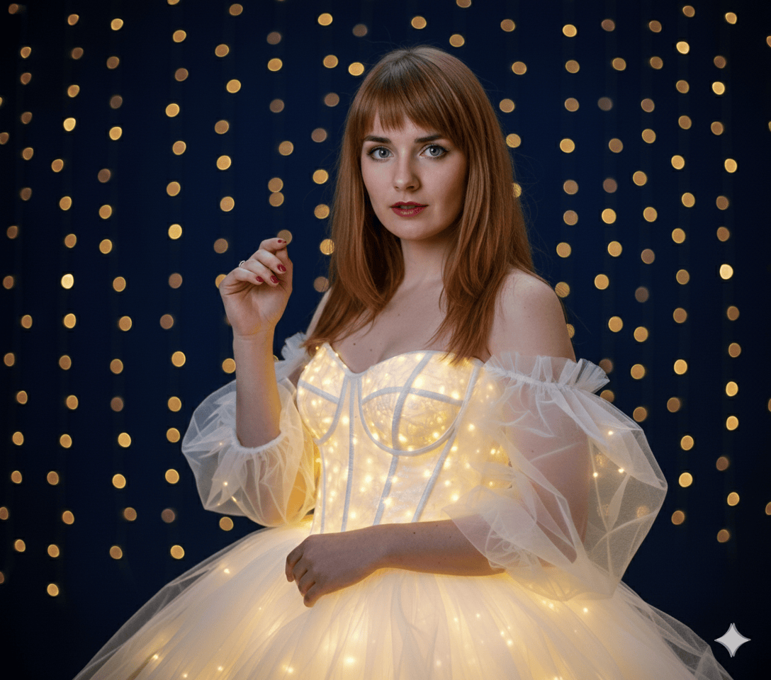 Lights dress Girl