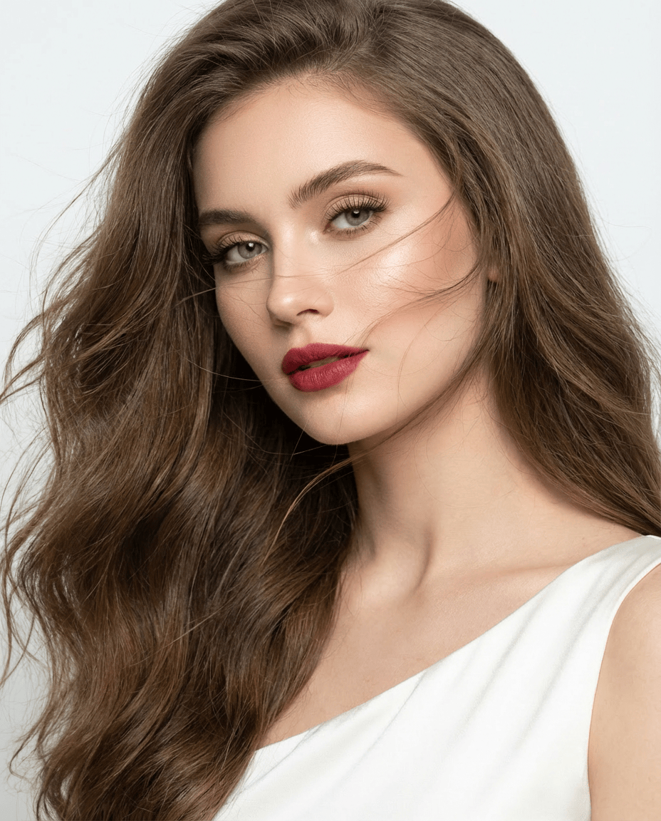 long voluminous hair