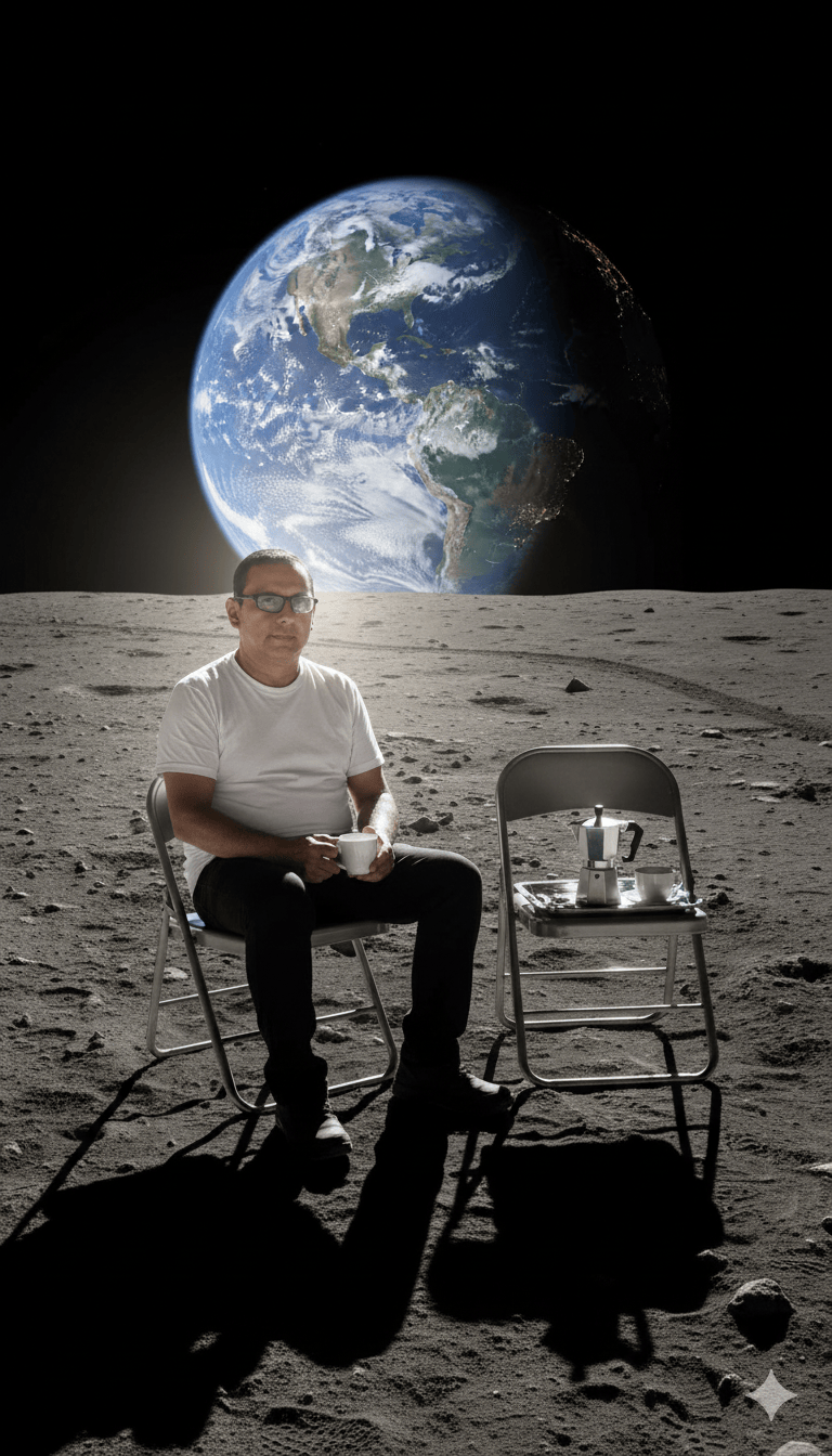 Man in the moon