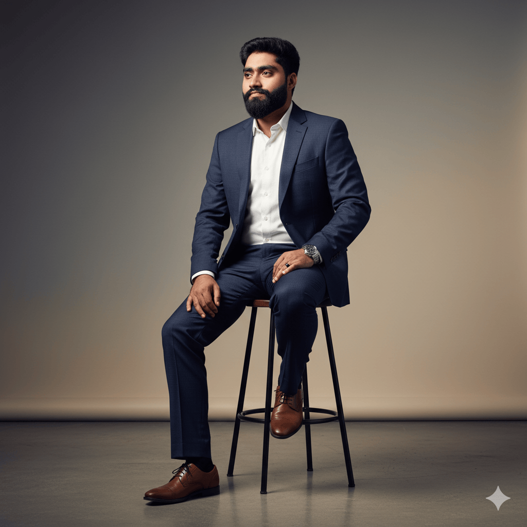 Modern Executive Portrait Cinematic Corporate Editorial Style