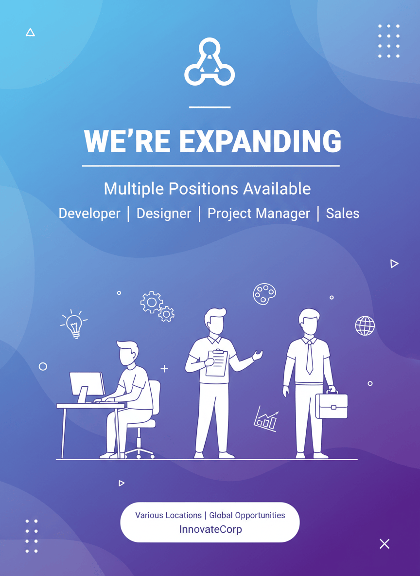 Multi-Role Recruitment Campaign - Join Our Team