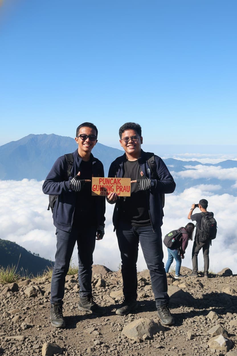 Naik Gunung Prau