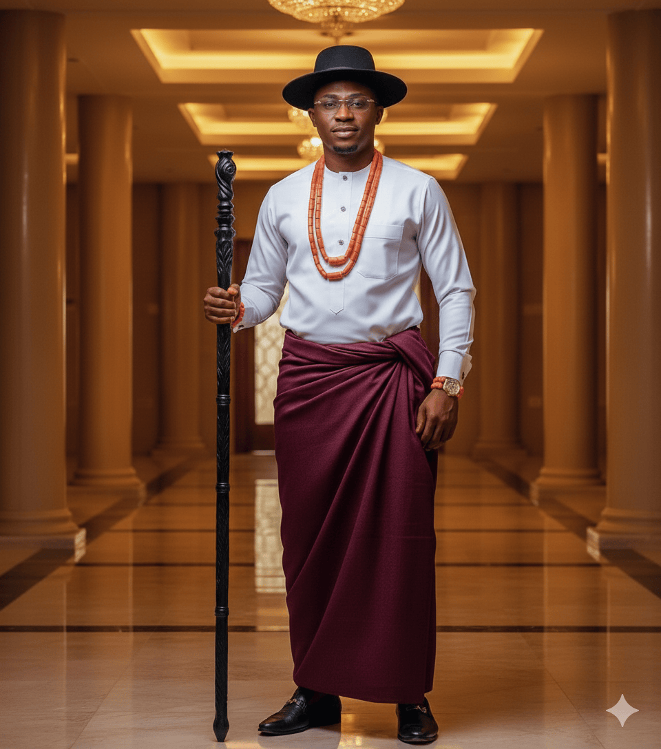 Nigeria Niger Delta Attire( ijaw traditional attire)