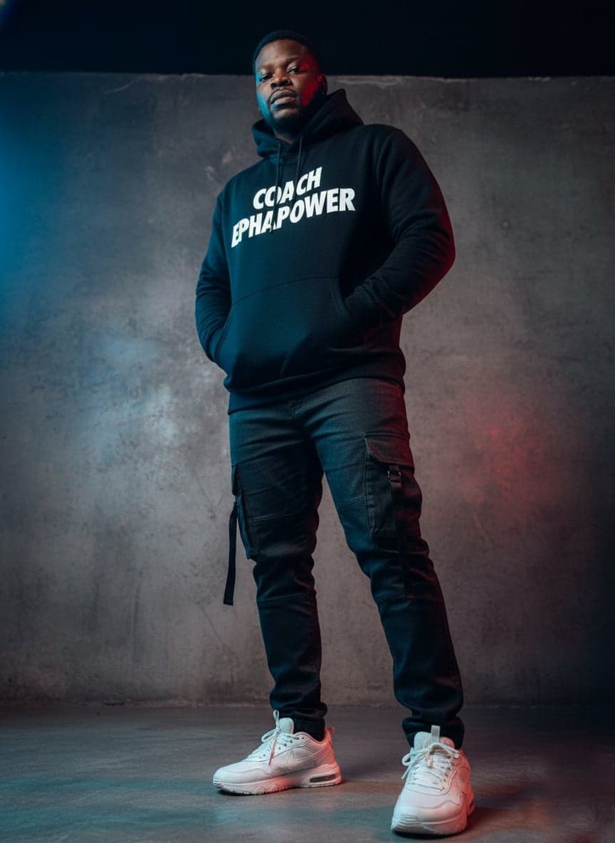 Nike-inspired advertisement photo