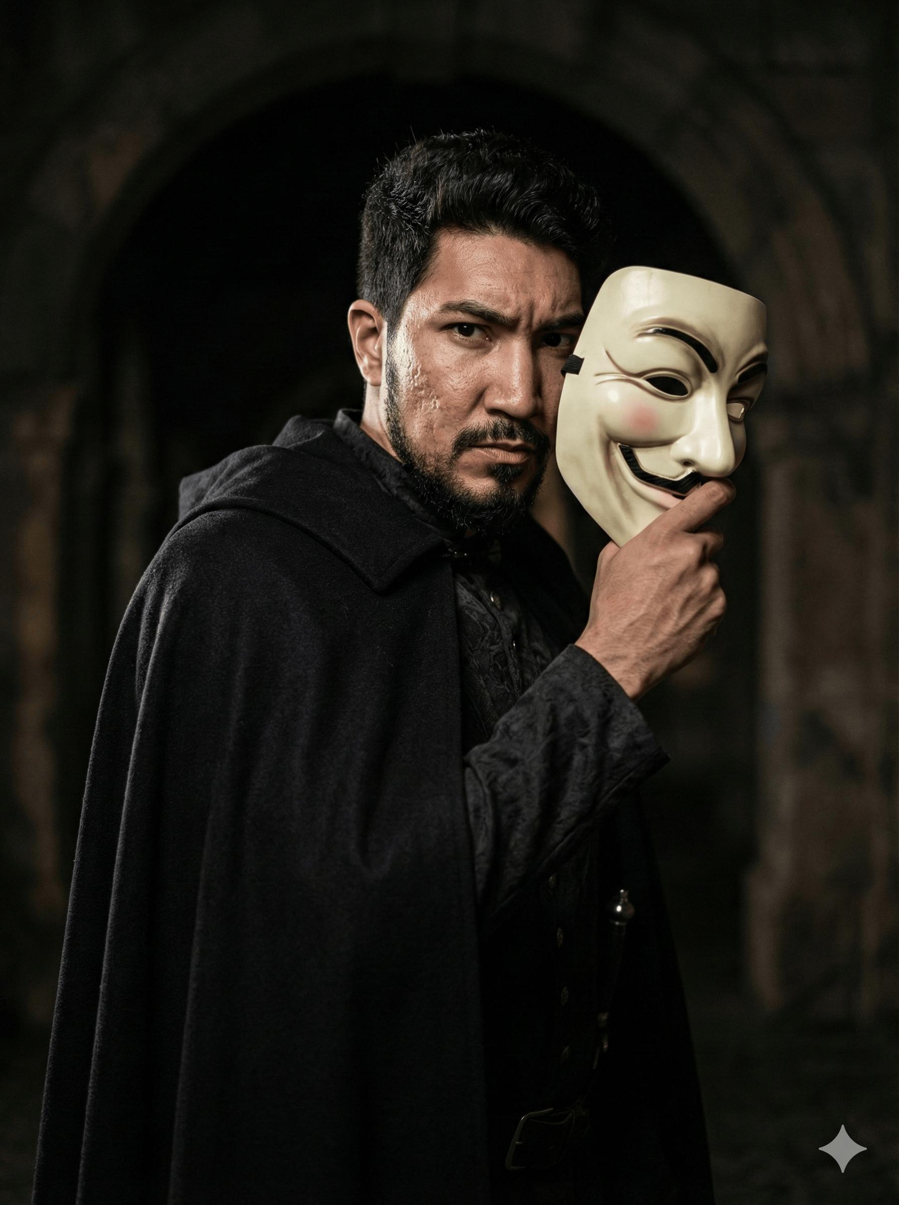 O Rosto por Trs de V