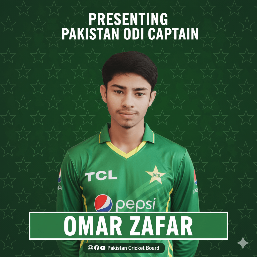 Pakistan Cricket Portrait