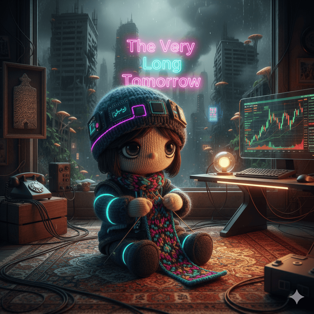 (Persian Cyberpunk Knitted Dol)