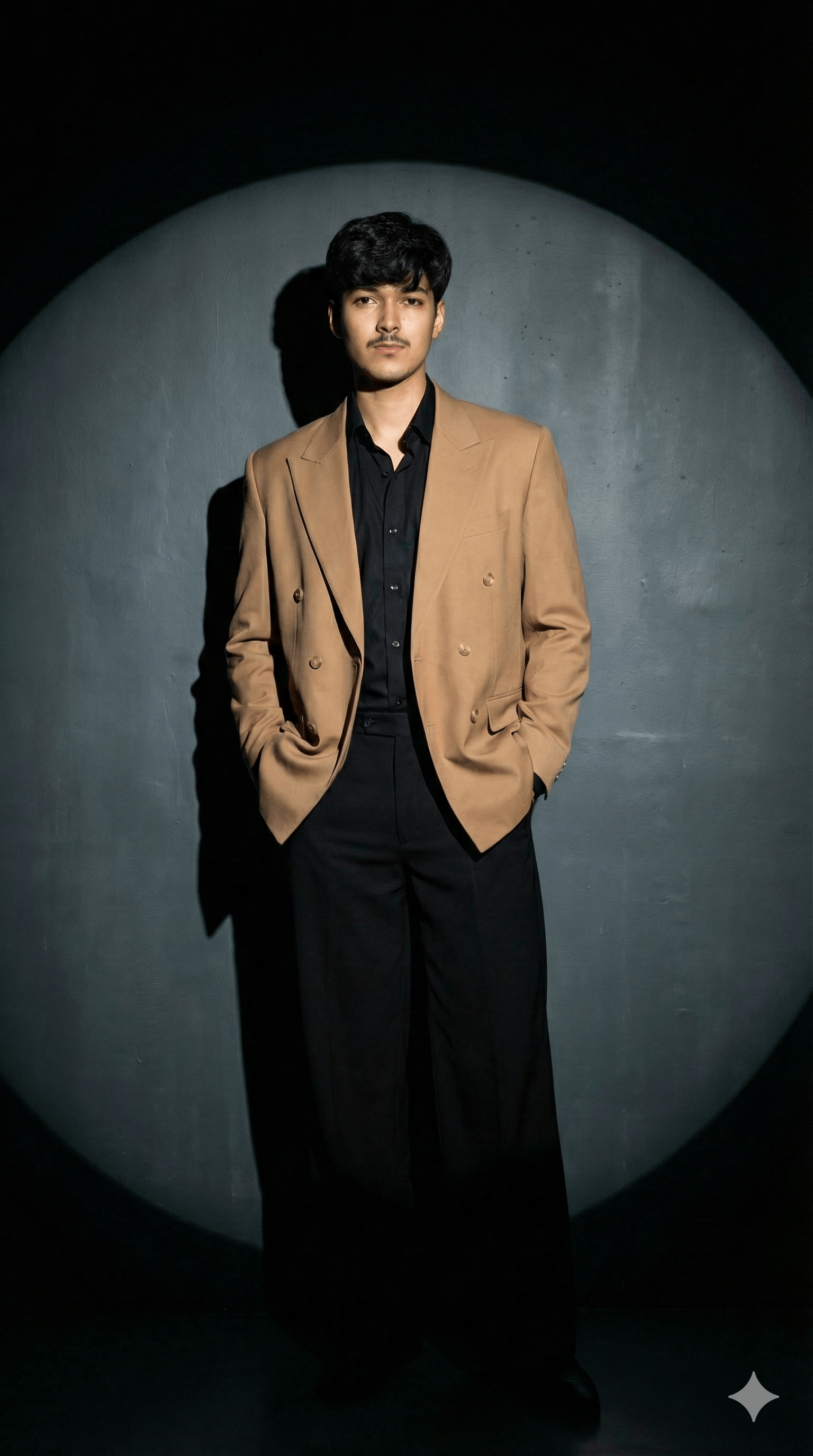 Portrait of the man in suit