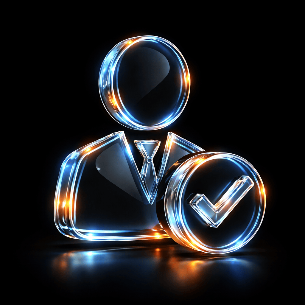 Premium Liquid-Glass Icon