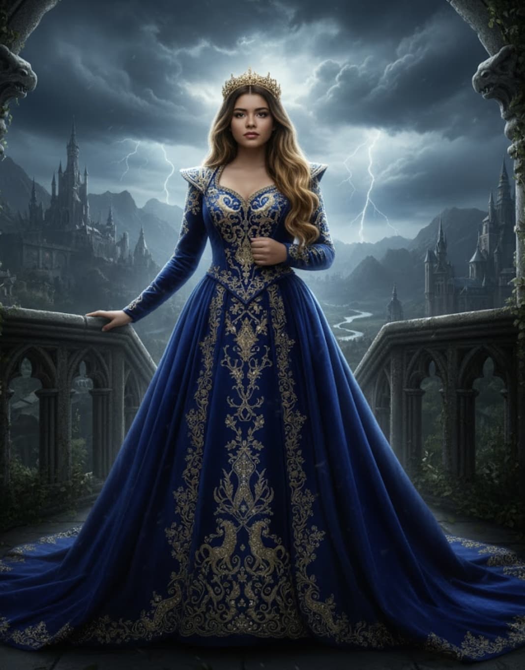 Princesa en castillo