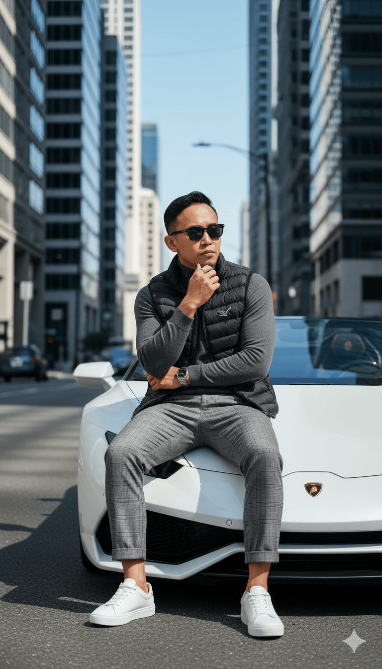 Prompt Man And Ferrari 2