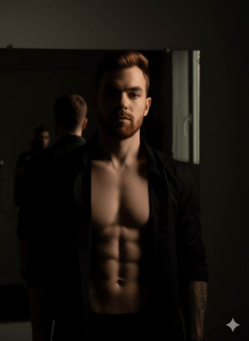 Retrato Masculino Sombrio